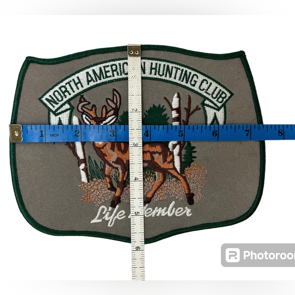 North American Hunting Club Life Member Patch NOS New Large Deer Trees Forest - Picture 2 of 7